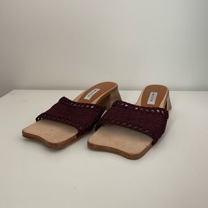 Miista Geri Crotchet Slide Sandals